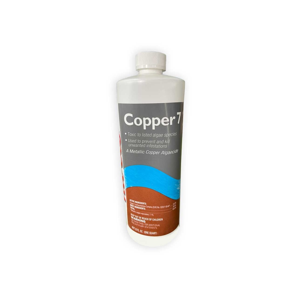 Alguicida Nu-Clo Cooper 7 (QT32OZ) | Control de Algas para Piscinas