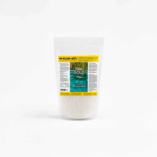 [170801] Hipoclorito de Calcio Gold Chemicals Pool 65% (1 kg)