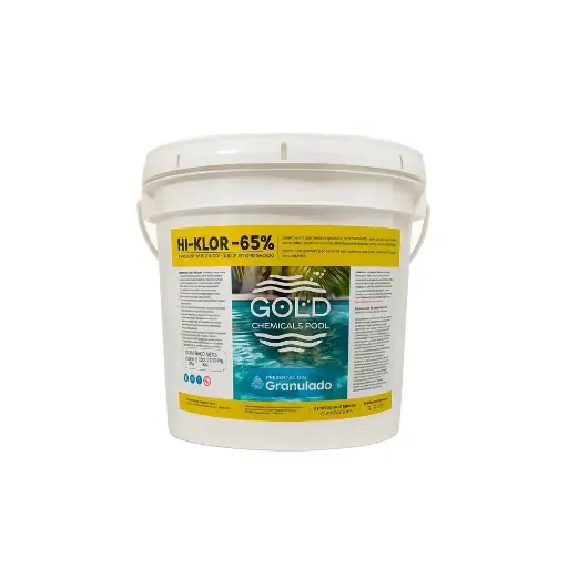 [170805] Hipoclorito de Calcio Gold Chemicals Pool 65% (5 kg)