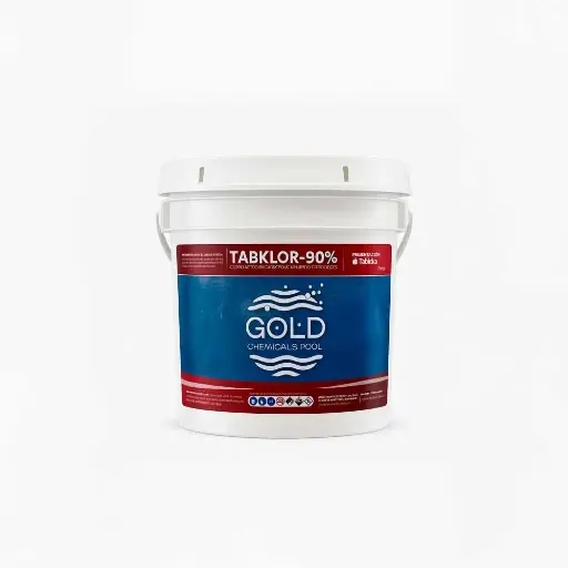 [17209010] Tableta de Cloro Blanca GOLD Chemicals Pool 90% (10kg)