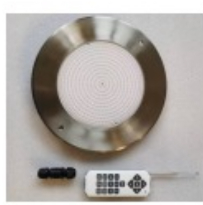 [SL-SPUT26036XW] Lampara de parche Acero Inox PLANA RGB Con control de mano incluido Ultra thin LED 36W, DC12V